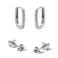 KARMA Jewelry sterling zilveren oorbellen Meave (set van 2)