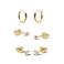 KARMA Jewelry gold plated oorbellen Base