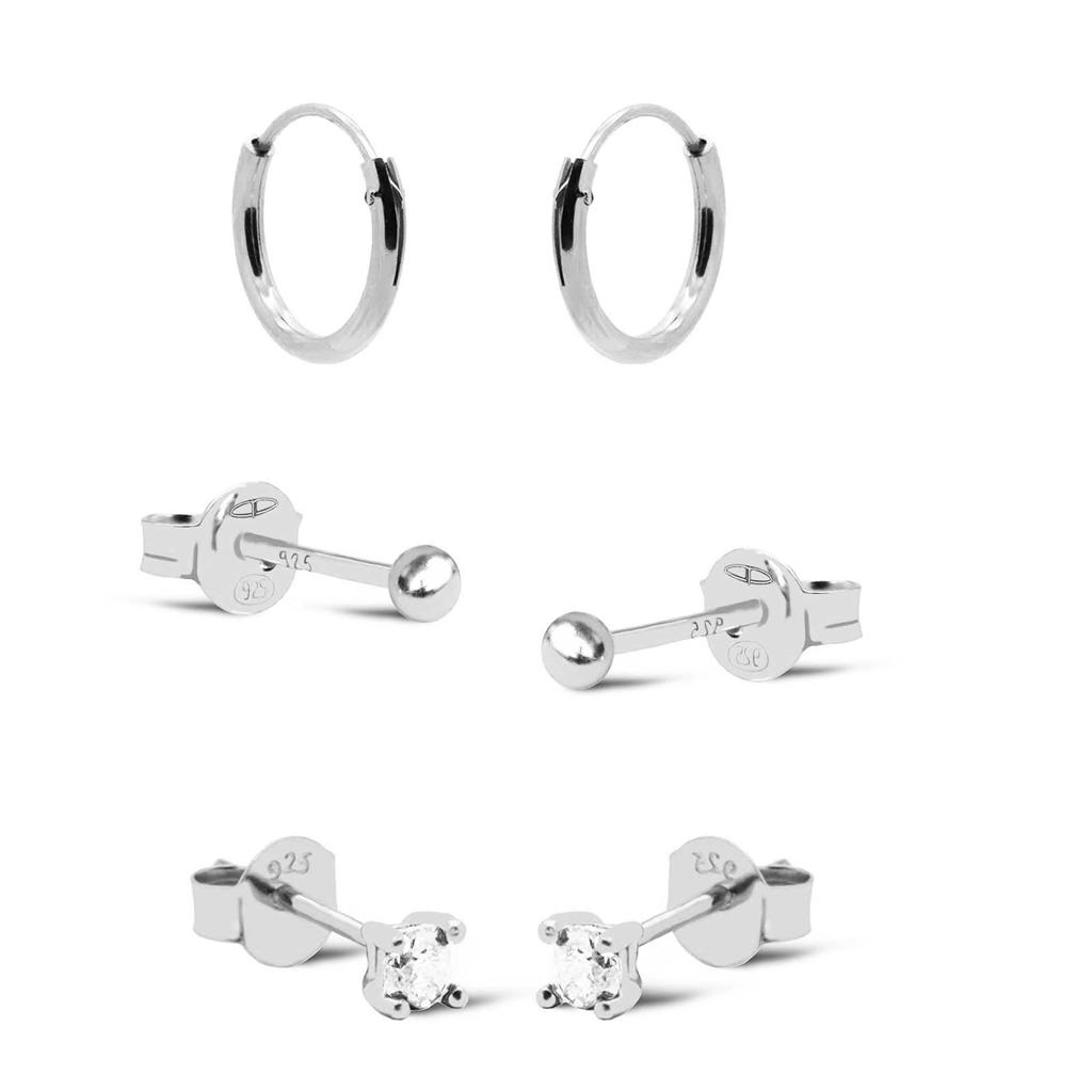 KARMA Jewelry sterling zilveren oorbellen Base