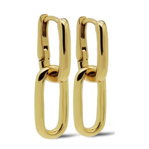 gold plated oorbellen Fine Densley