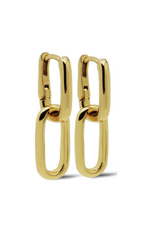 gold plated oorbellen Fine Densley