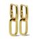 KARMA Jewelry gold plated oorbellen Fine Densley
