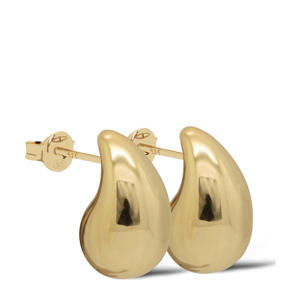 gold plated oorbellen Classic Drop