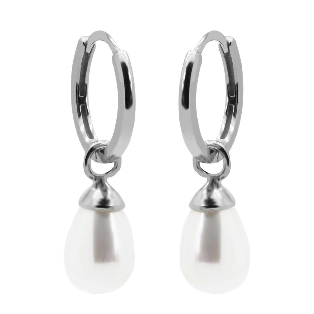 KARMA Jewelry sterling zilveren oorbellen Hanging Gem