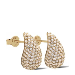 gold plated oorbellen Millie Drop