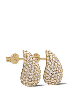 gold plated oorbellen Millie Drop