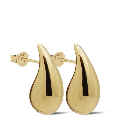 KARMA Jewelry gold plated oorbellen Chunky Drop afbeelding
