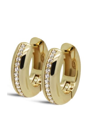gold plated oorbellen Ellinor