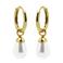 KARMA Jewelry gold plated oorbellen Hanging Gem