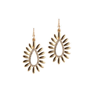 gold plated oorbellen Ivy Sun