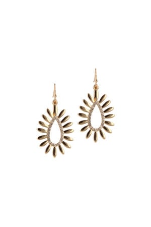 gold plated oorbellen Ivy Sun
