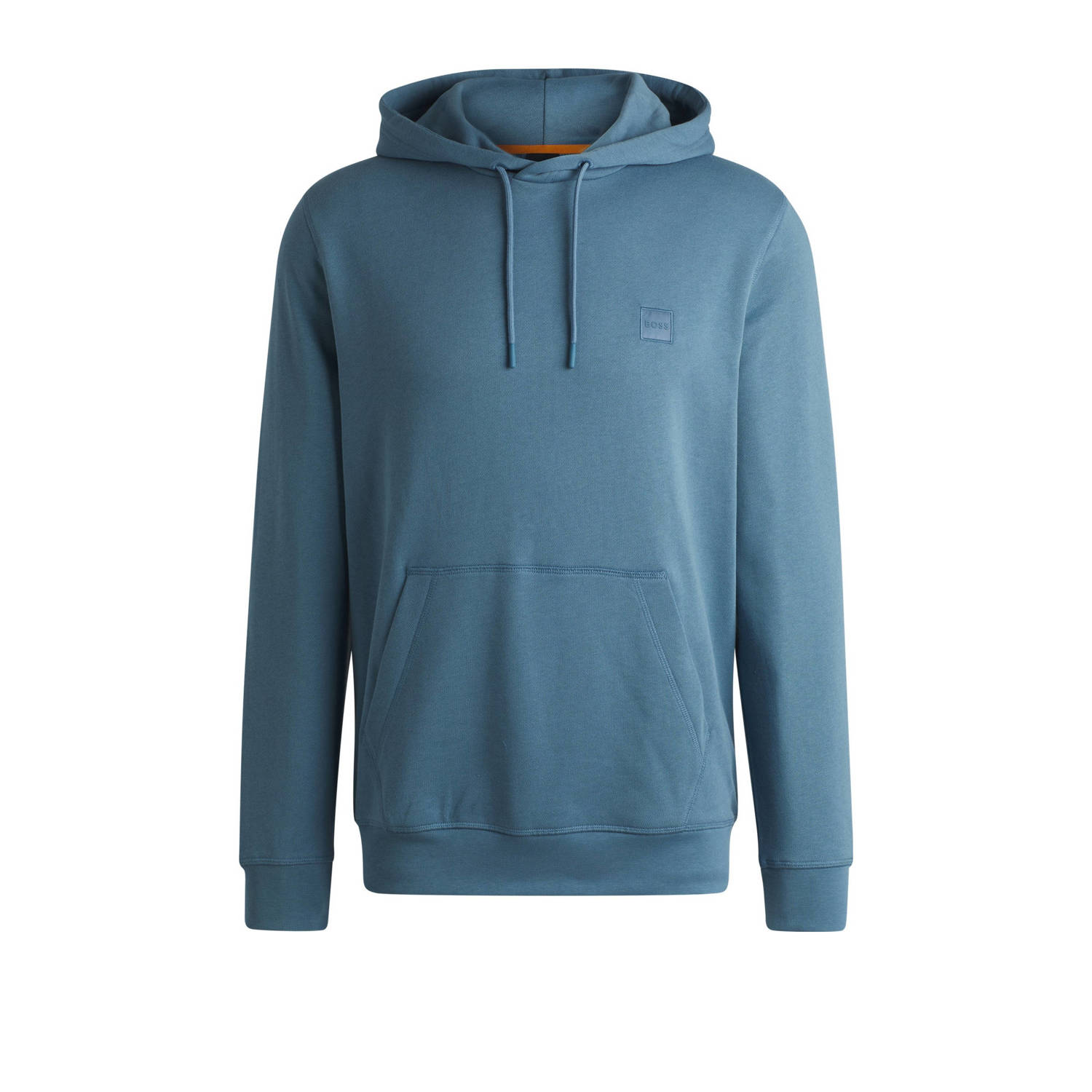 Hugo Boss Blauwe Hoodie Stijlvolle Casual Kleding Blue Heren