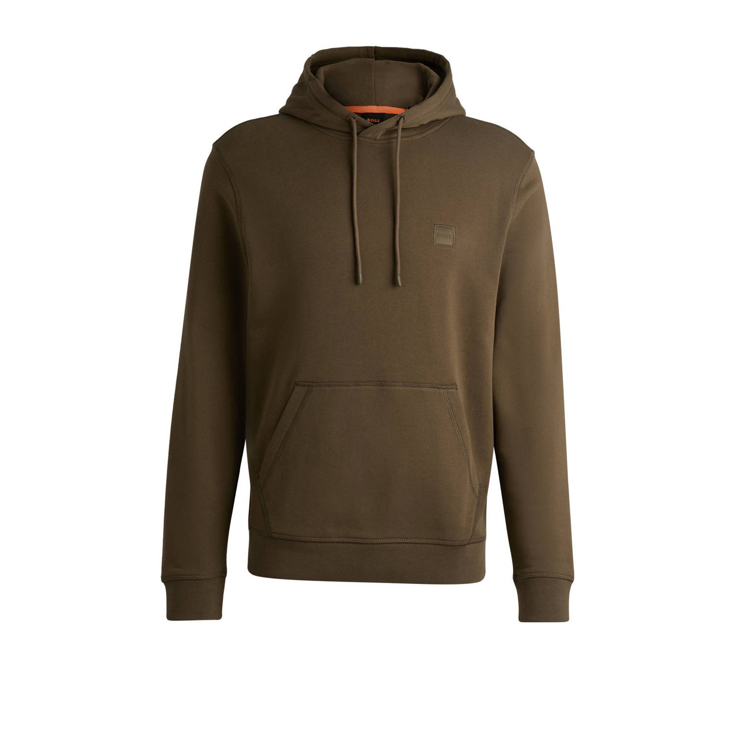 Boss Orange Hoodie Wetalk met geborduurd boss merkembleem