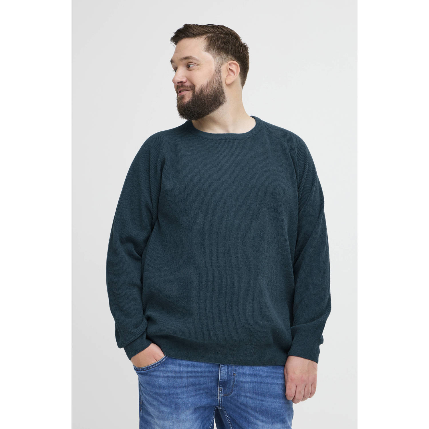 Blend Big pullover petrol