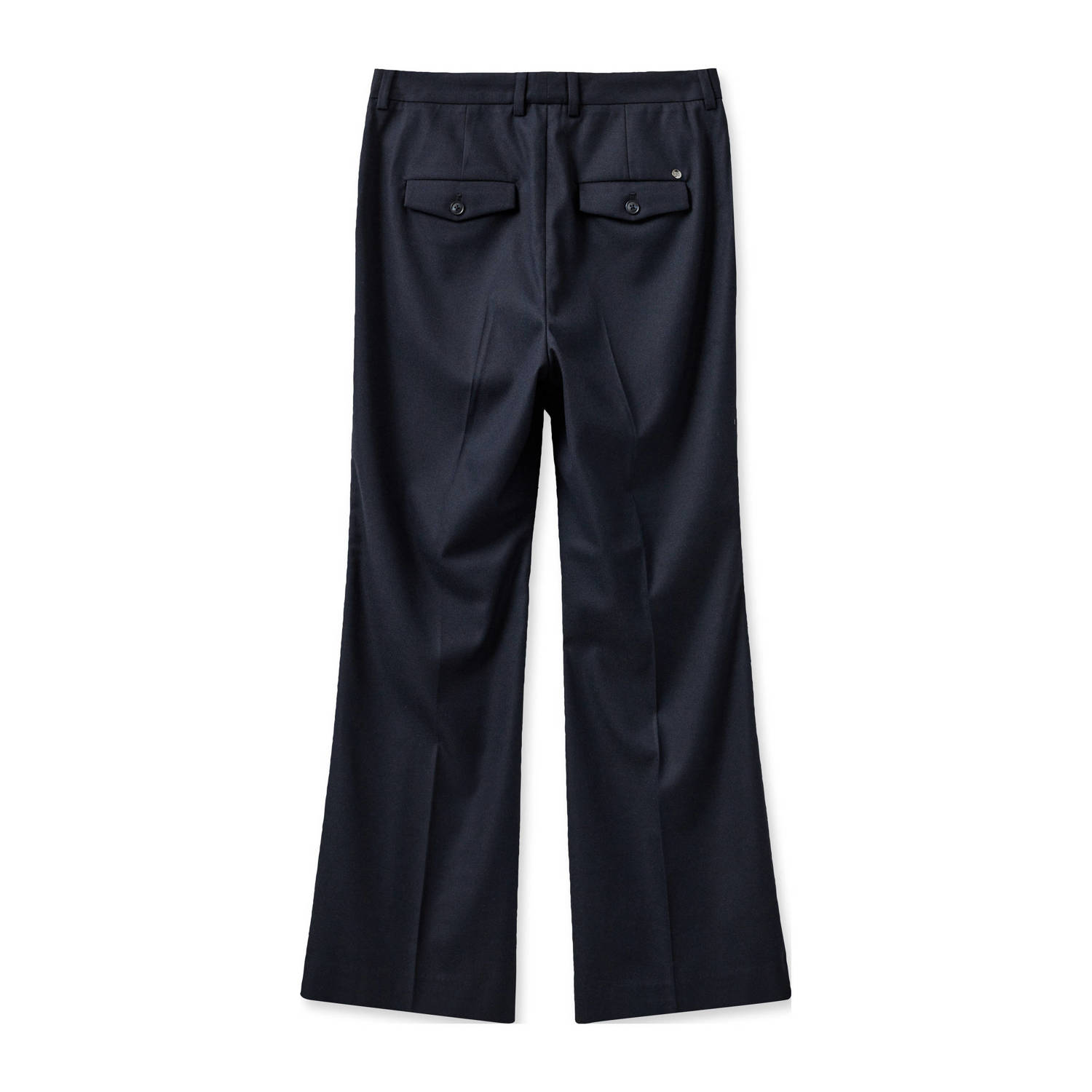 Mos Mosh flared pantalon donkerblauw