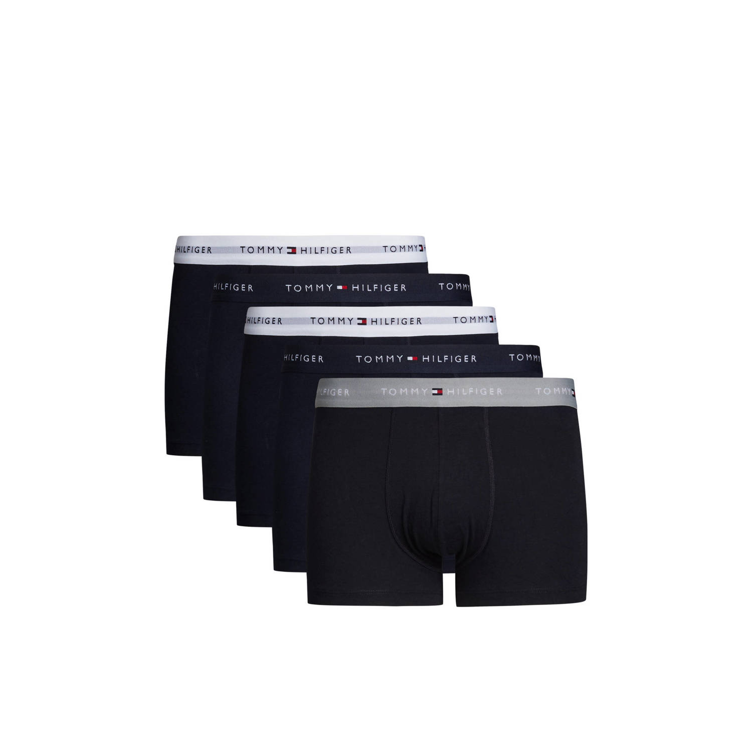 Tommy Hilfiger Underwear Trunk 5P TRUNK met logoband (5 stuks Set van 5)