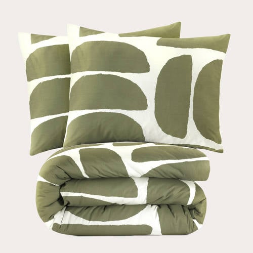 NOUS Living katoenen dekbedovertrek lits-jumeaux (240x220 cm) afbeelding