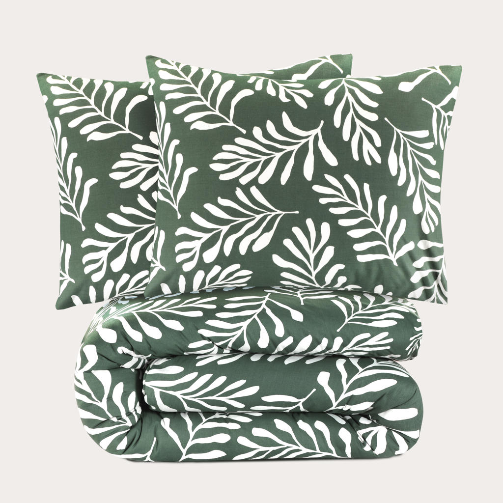 NOUS Living katoenen dekbedovertrek 2-persoons (200x220 cm)