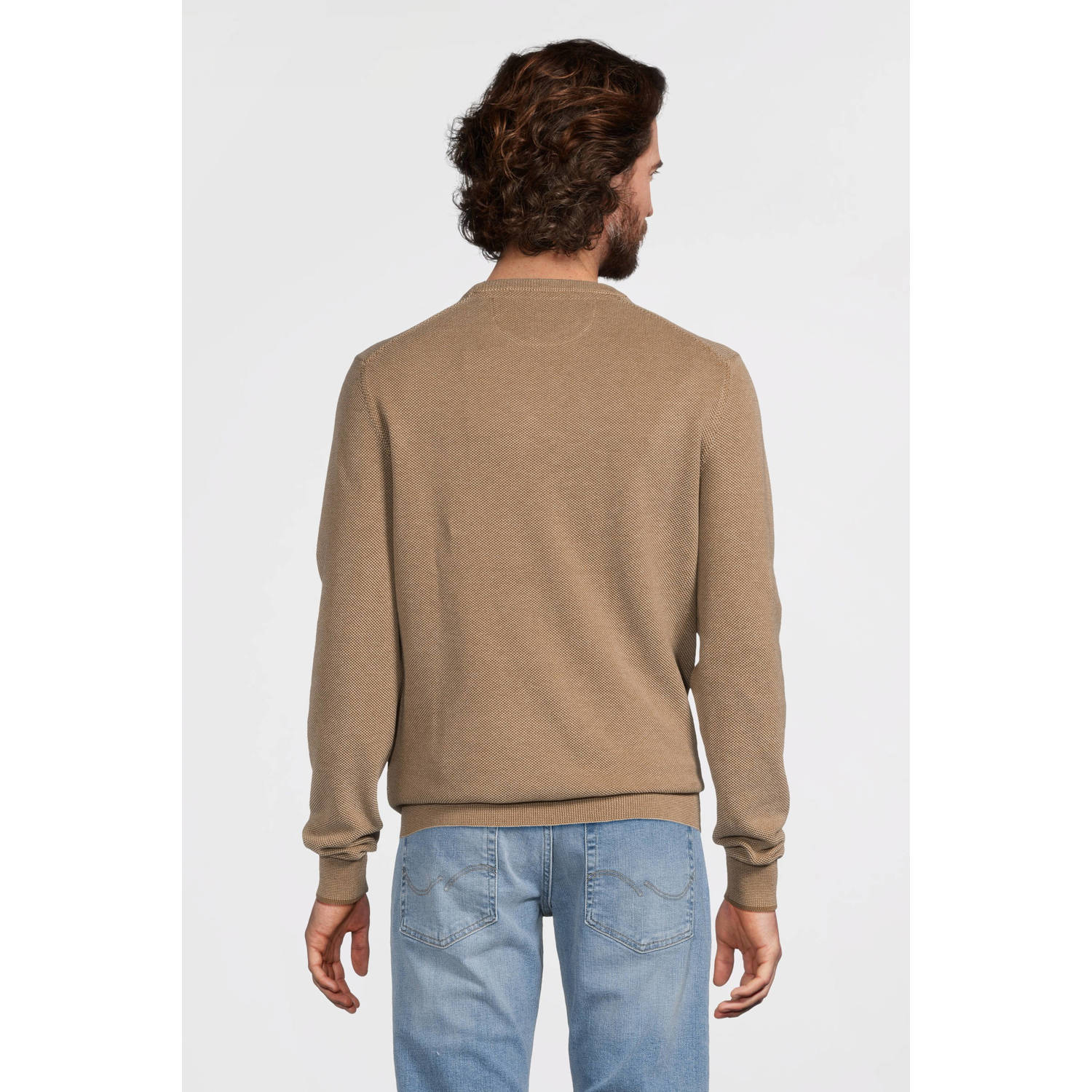 LERROS gebreide trui beige