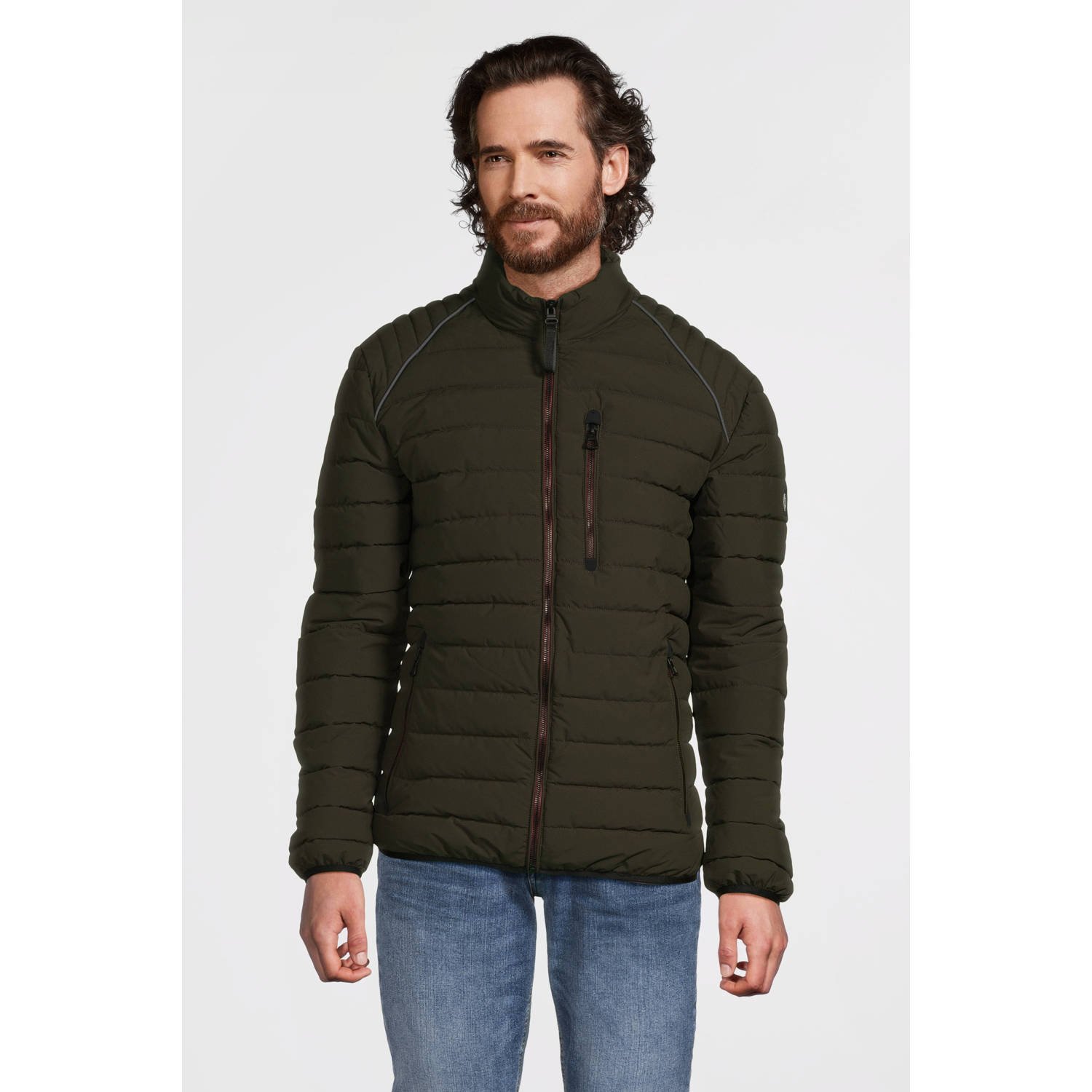Lerros Outdoorjack met een capuchon