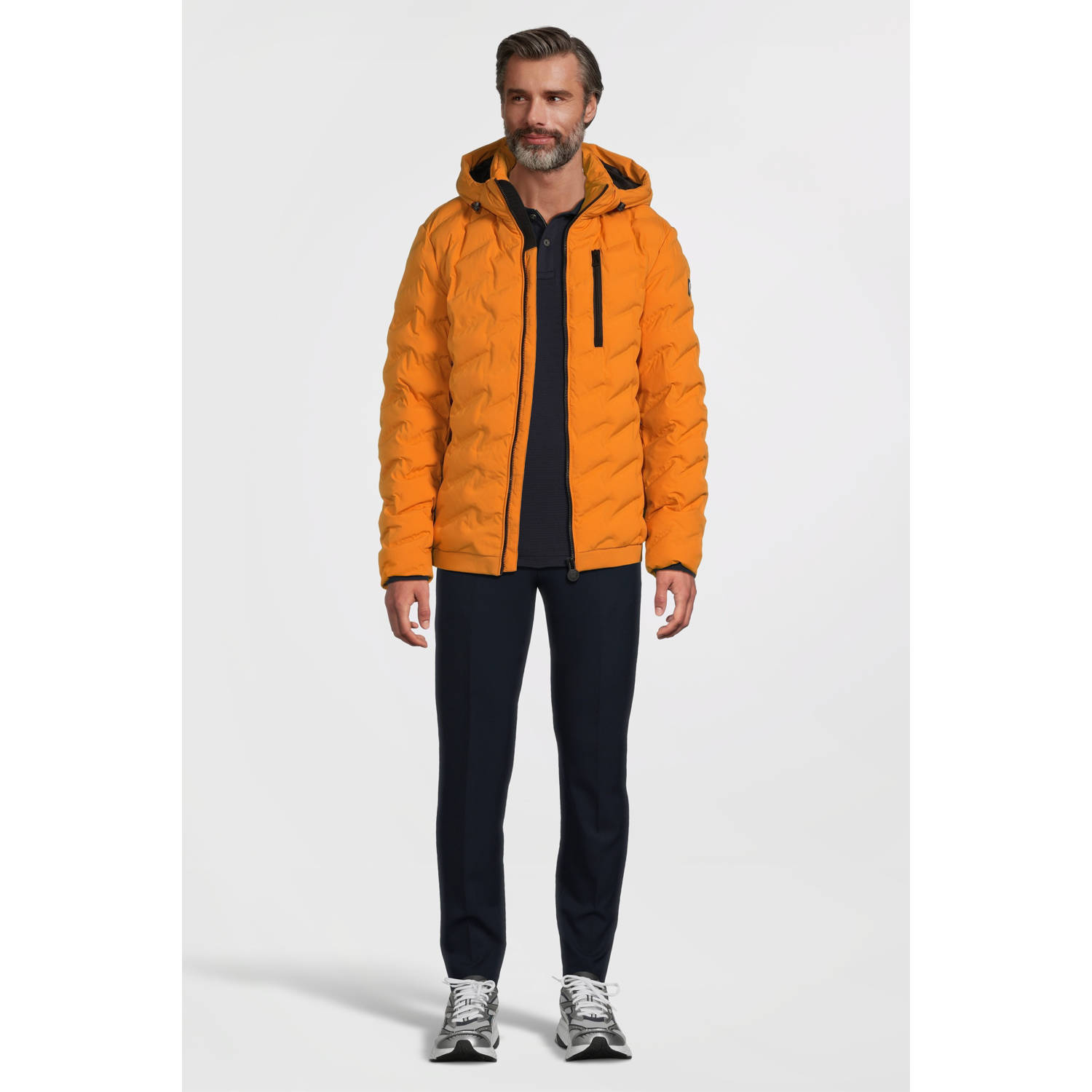 LERROS polo donkerblauw