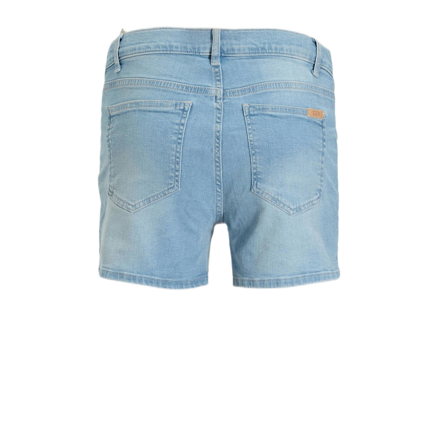 LOVE2WAIT low waist regular fit short stonewashed