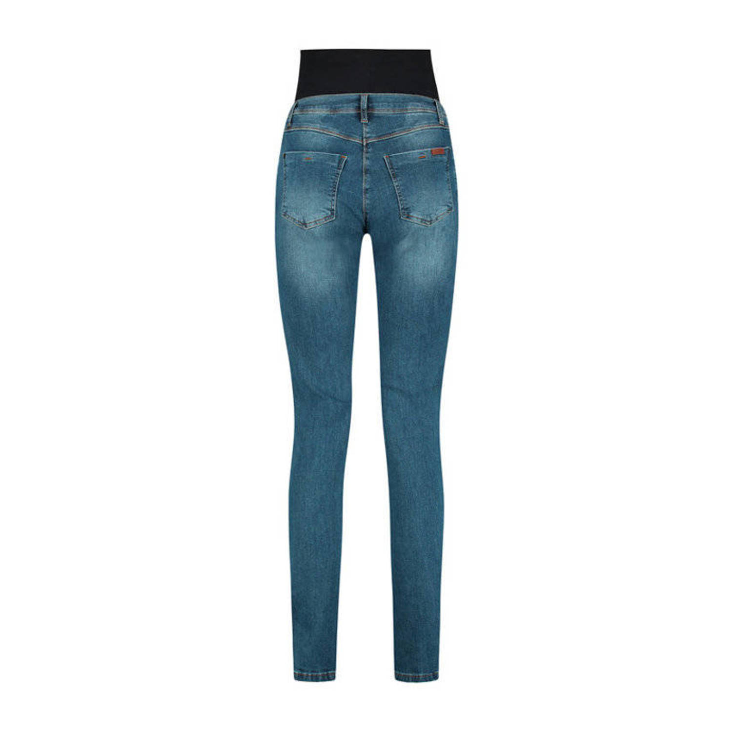 LOVE2WAIT zwangerschaps straight leg jeans Grace stonewashed