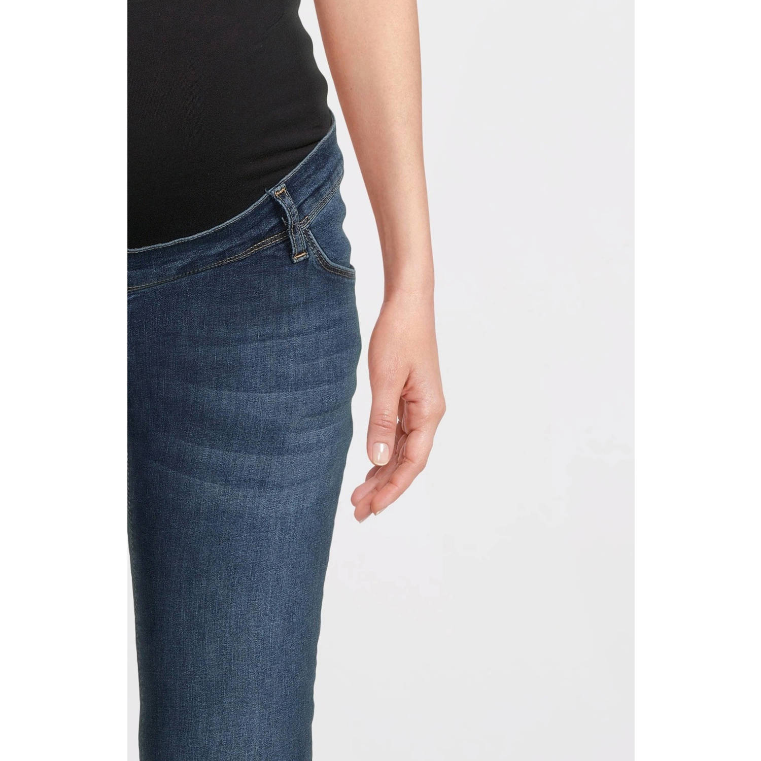LOVE2WAIT skinny fit zwangerschaps jeans Sophia 30' Stonewashed
