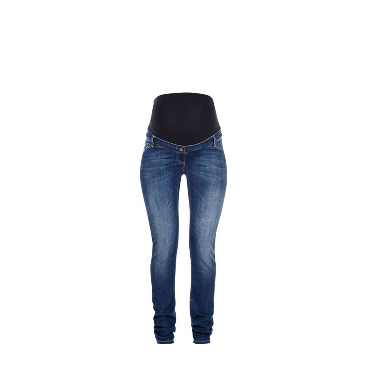 LOVE2WAIT skinny fit zwangerschaps jeans Sophia 32' Stonewashed