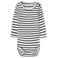 NAME IT BABY gestreepte romper NBNBANI donkerblauw/ecru