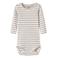 NAME IT BABY gestreepte romper NBNBANI beige/ecru