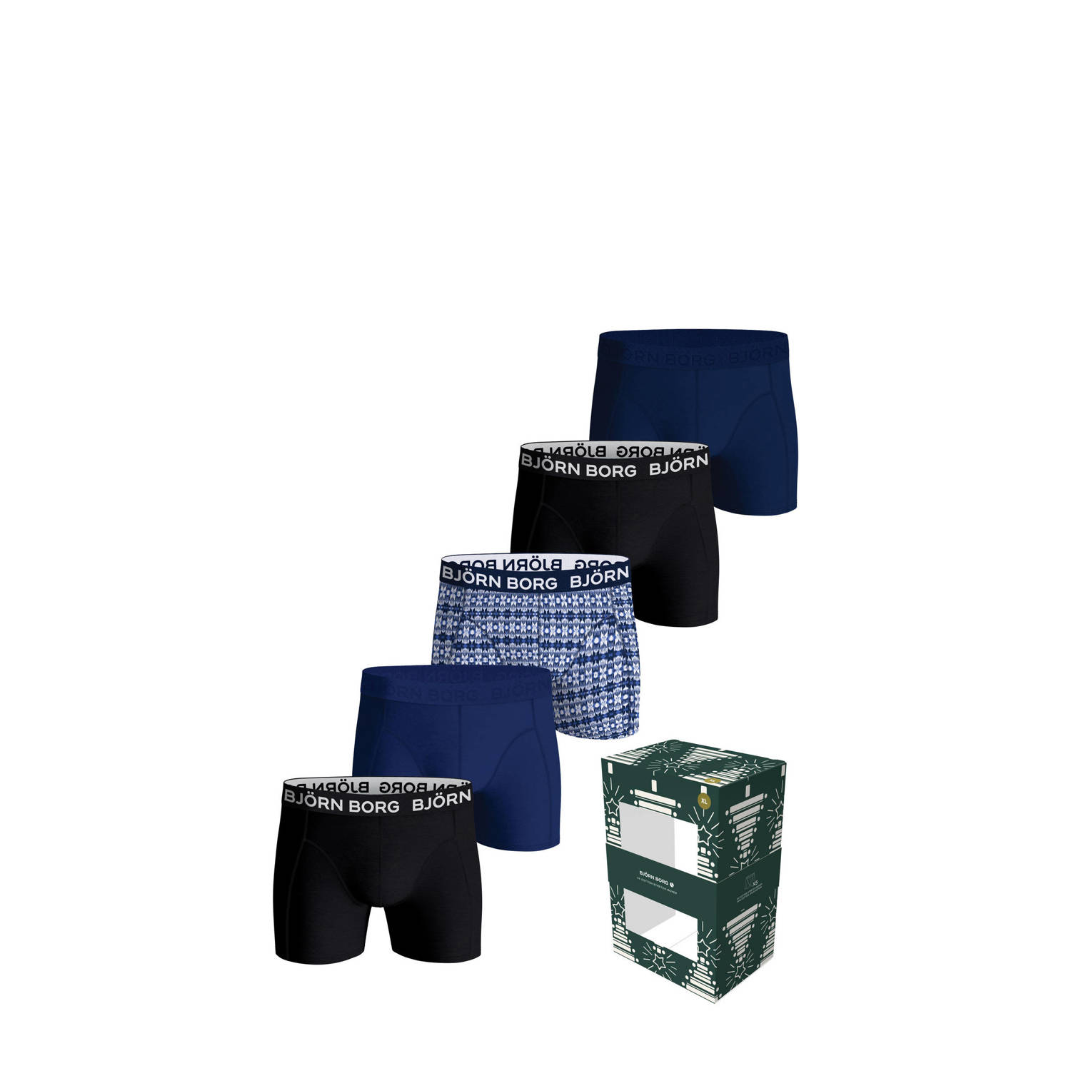 Björn Borg giftbox boxershort (set van 5)