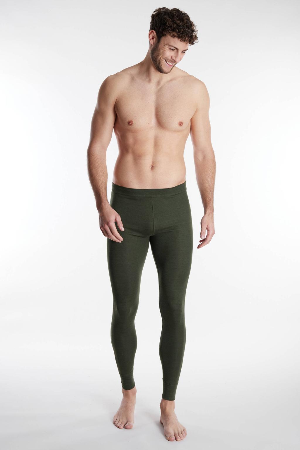 CECEBA unisex thermobroek donkergroen
