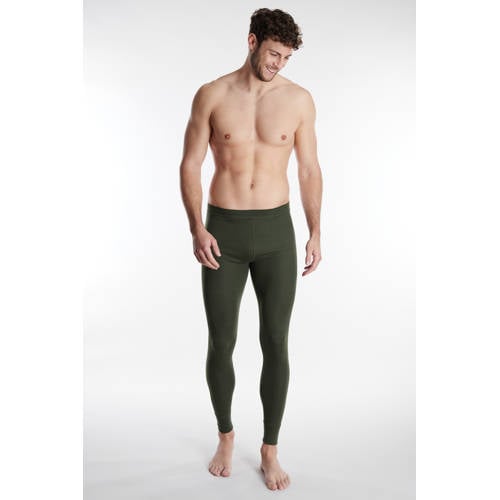 CECEBA unisex thermobroek donkergroen afbeelding