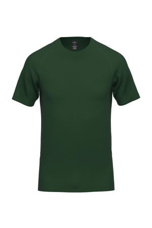 unisex thermoshirt donkergroen
