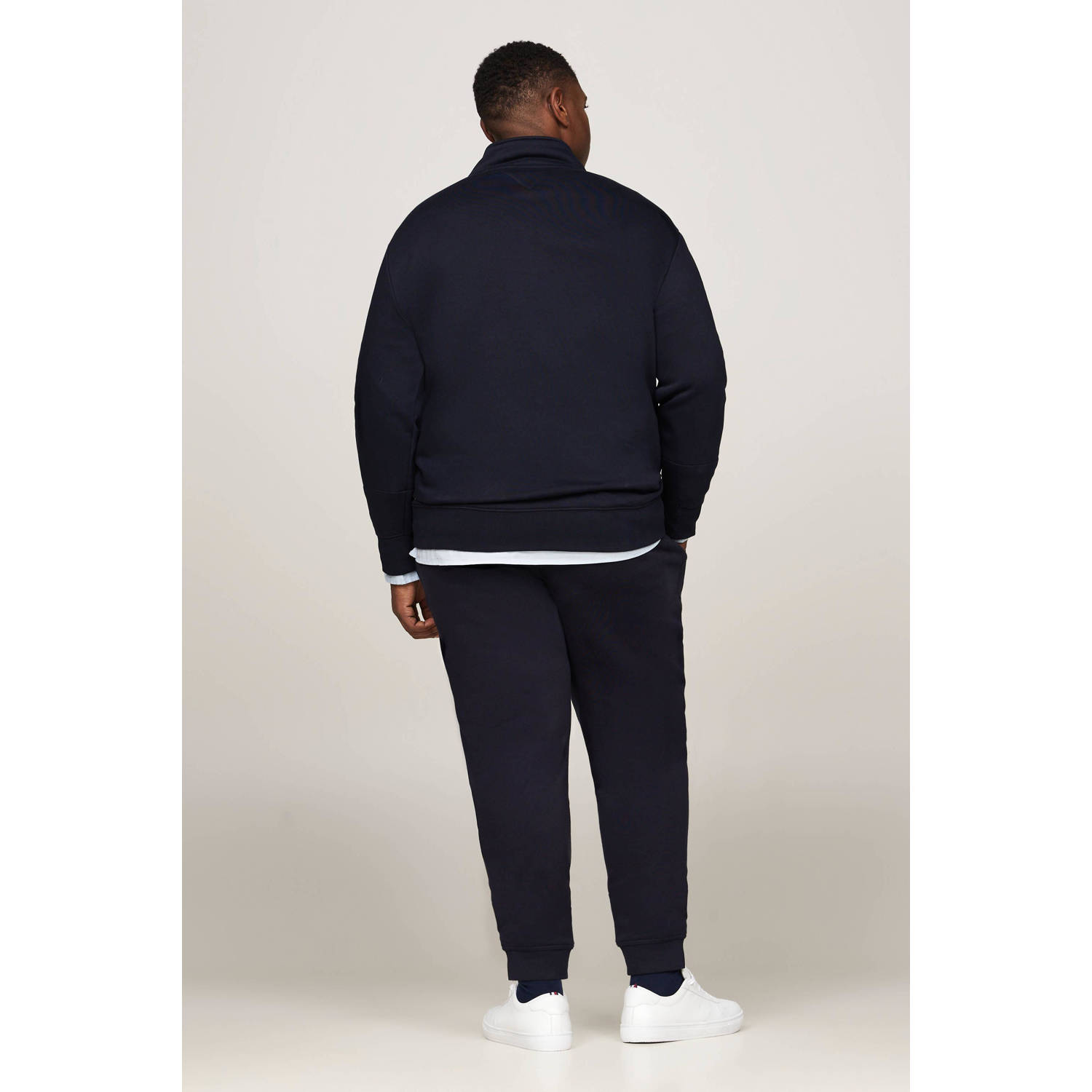 Tommy Hilfiger Big & Tall sweater donkerblauw