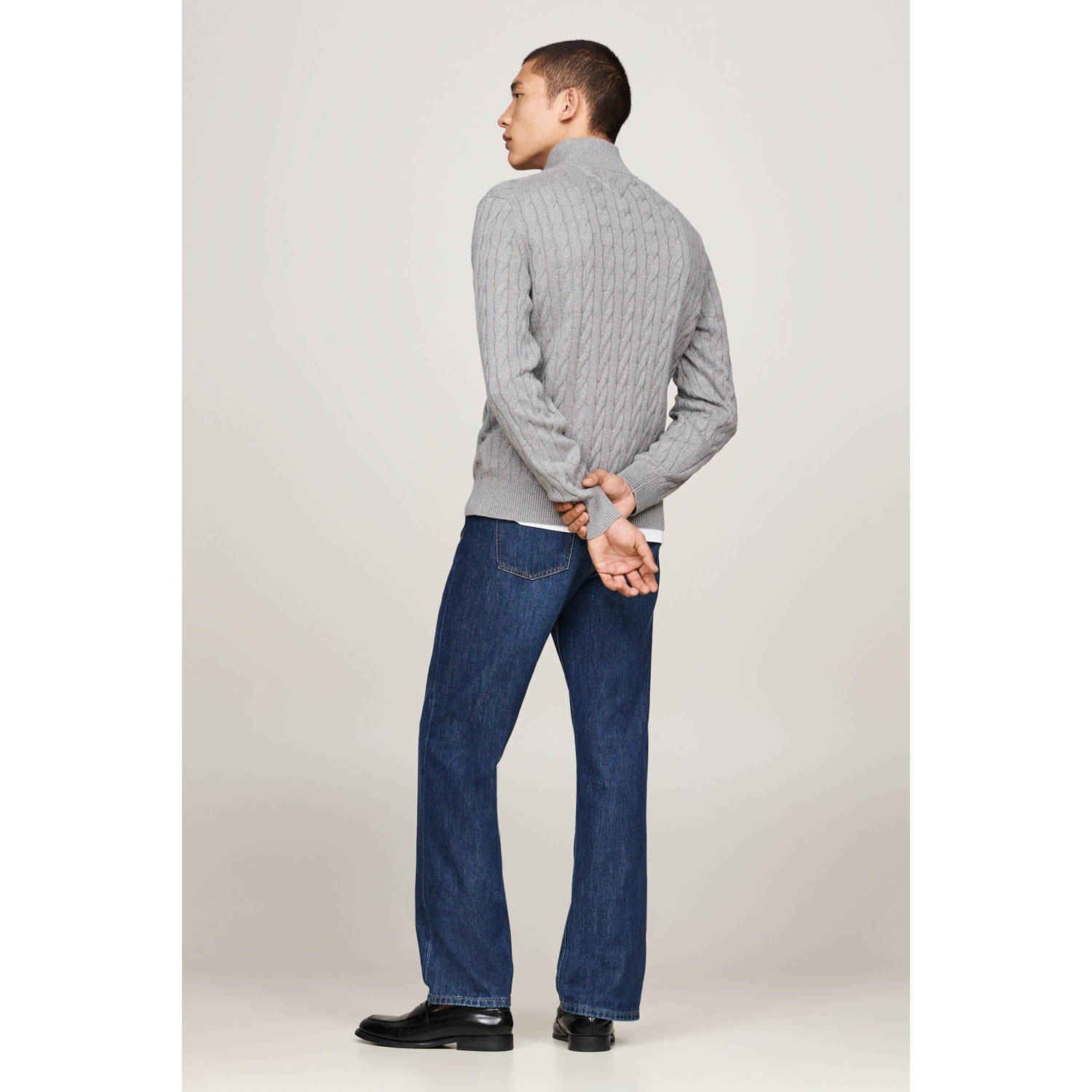 Tommy Hilfiger trui grijs