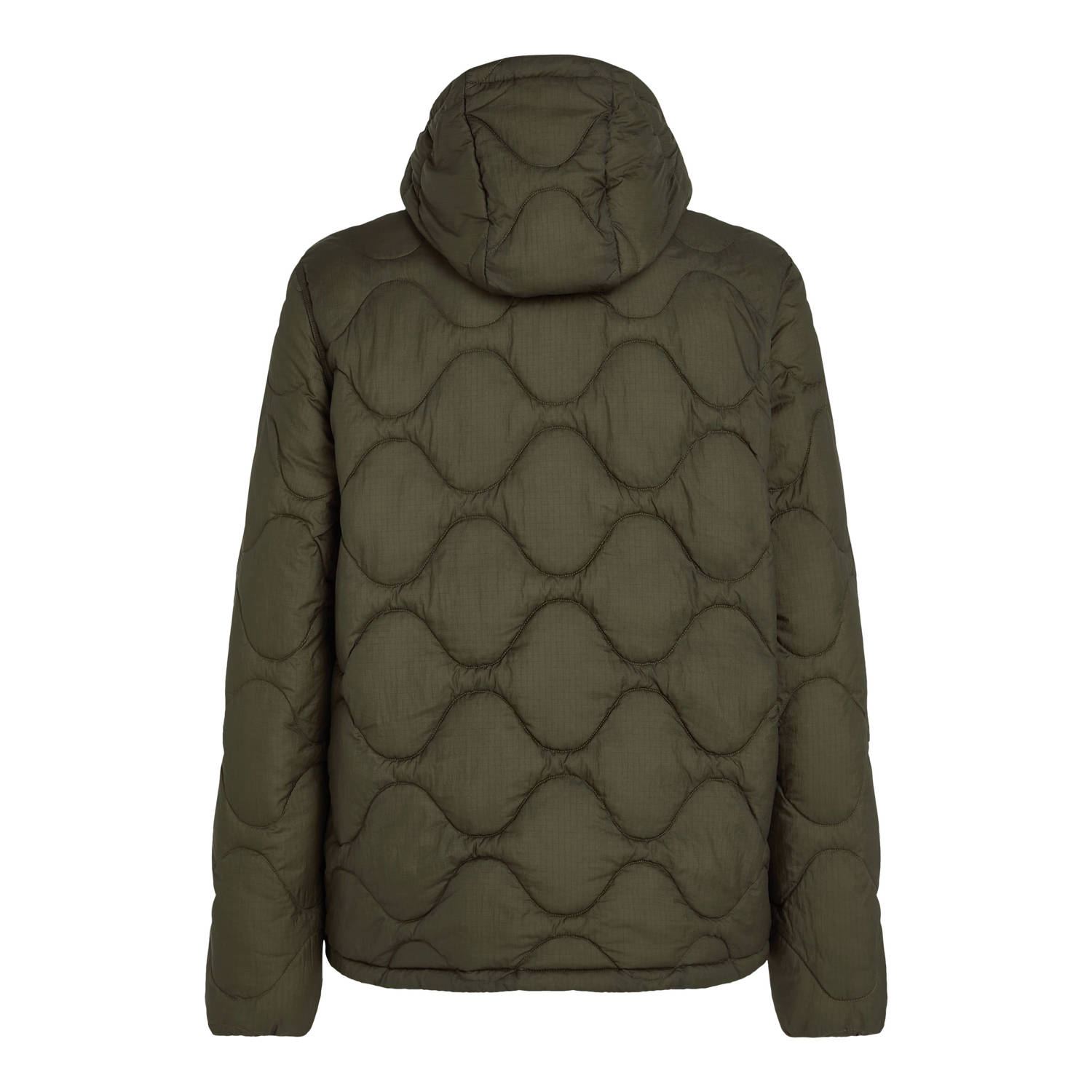 Tommy Hilfiger hooded jacket donkergroen
