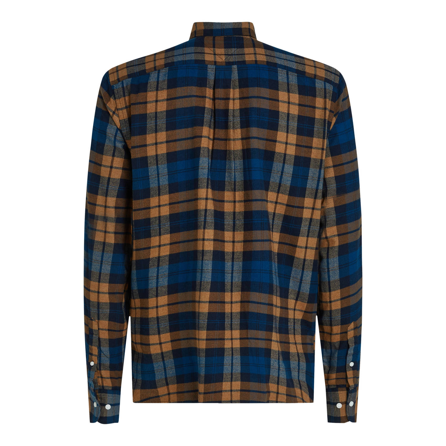 Tommy Hilfiger casual overhemd donkerblauw
