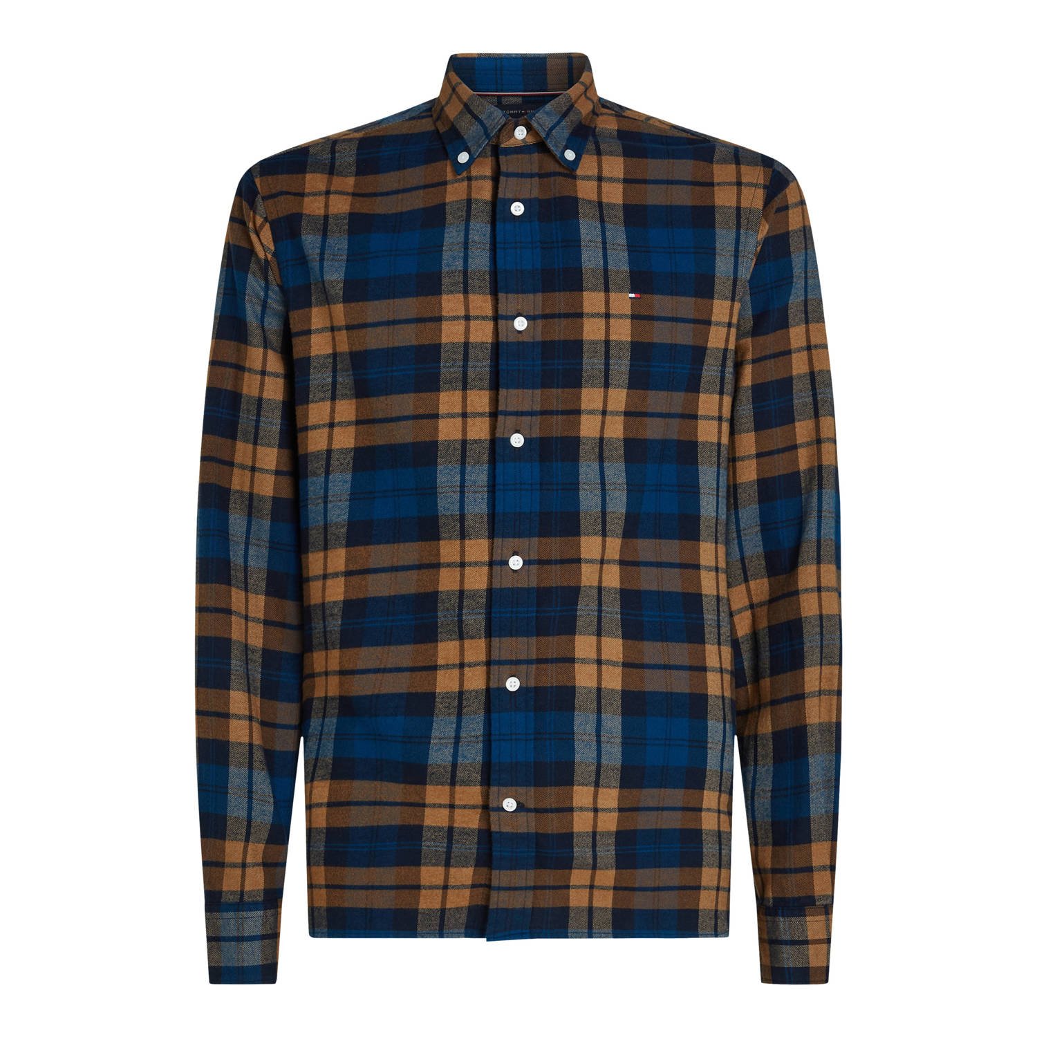 Tommy Hilfiger Geborsteld overhemd voor heren Multicolor Heren
