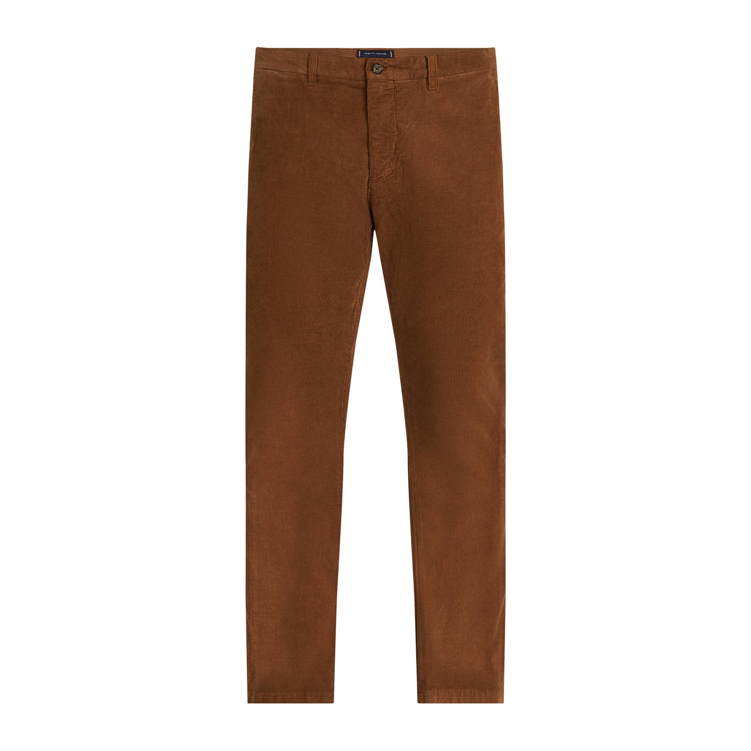 Tommy Hilfiger Regular fit corduroy broek met riemlussen model 'DENTON'