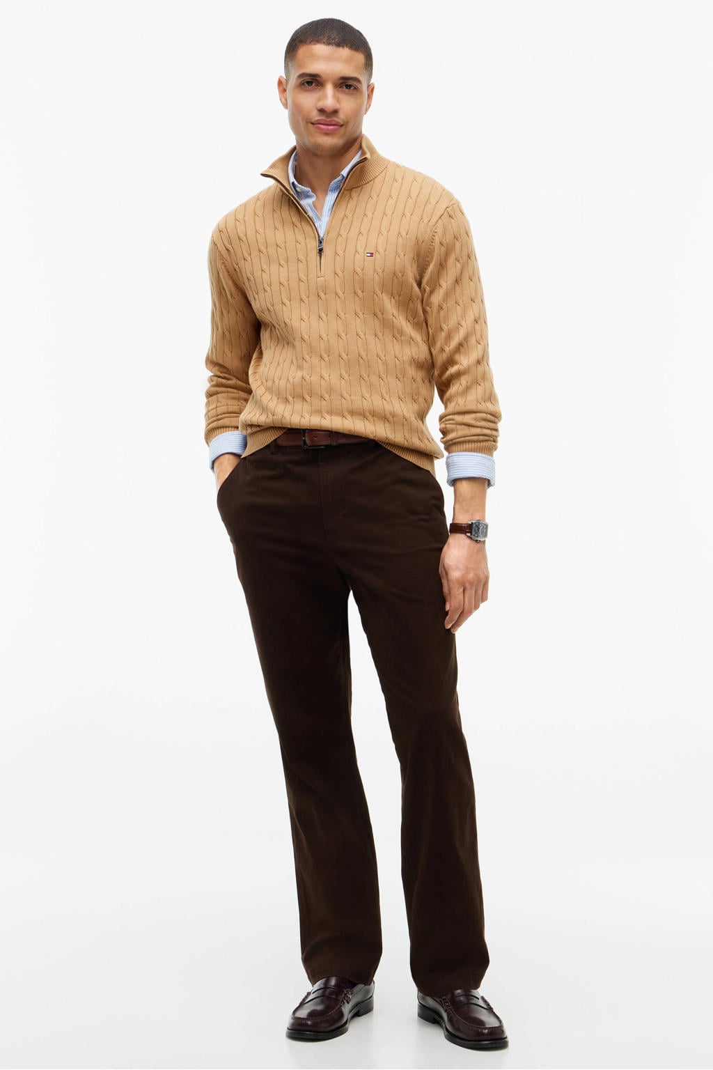 Tommy Hilfiger trui bruin