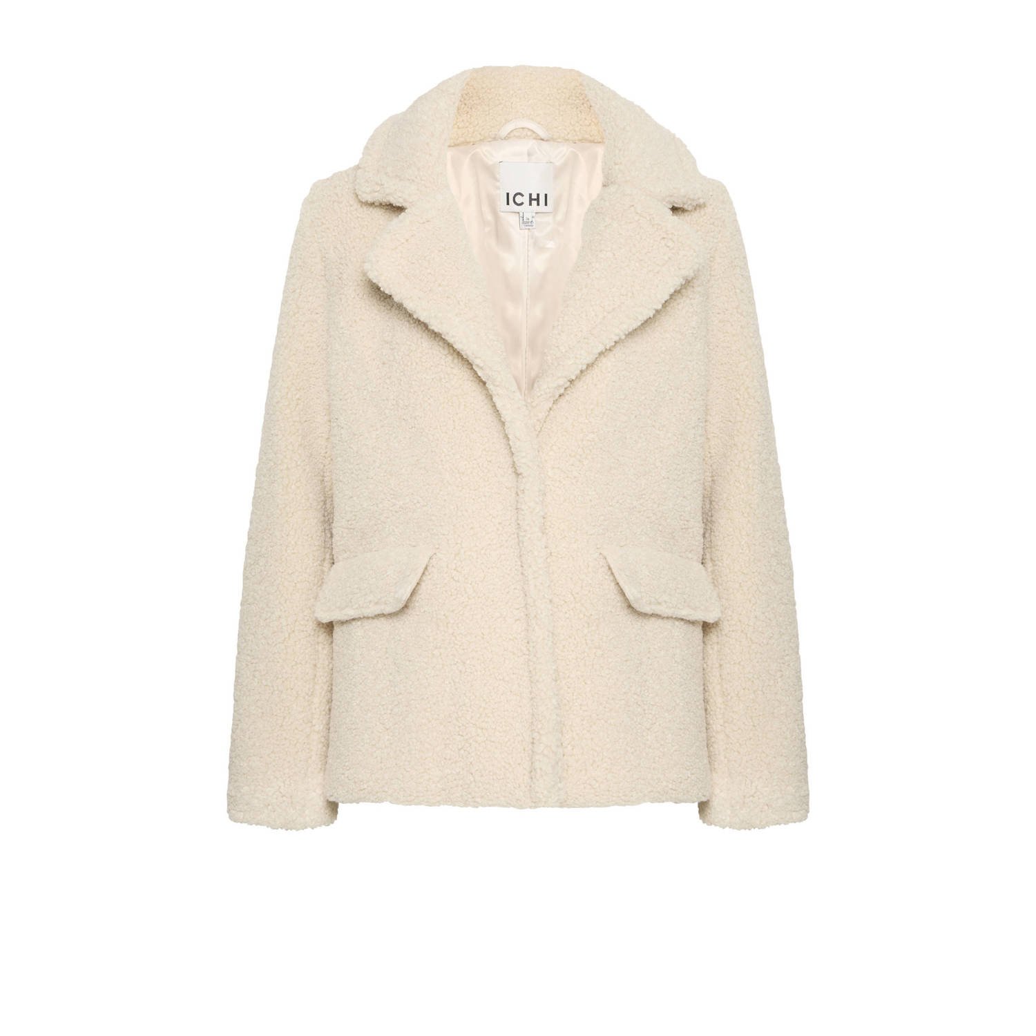 Ichi Almond Milk Outerwear Freewear White Dames
