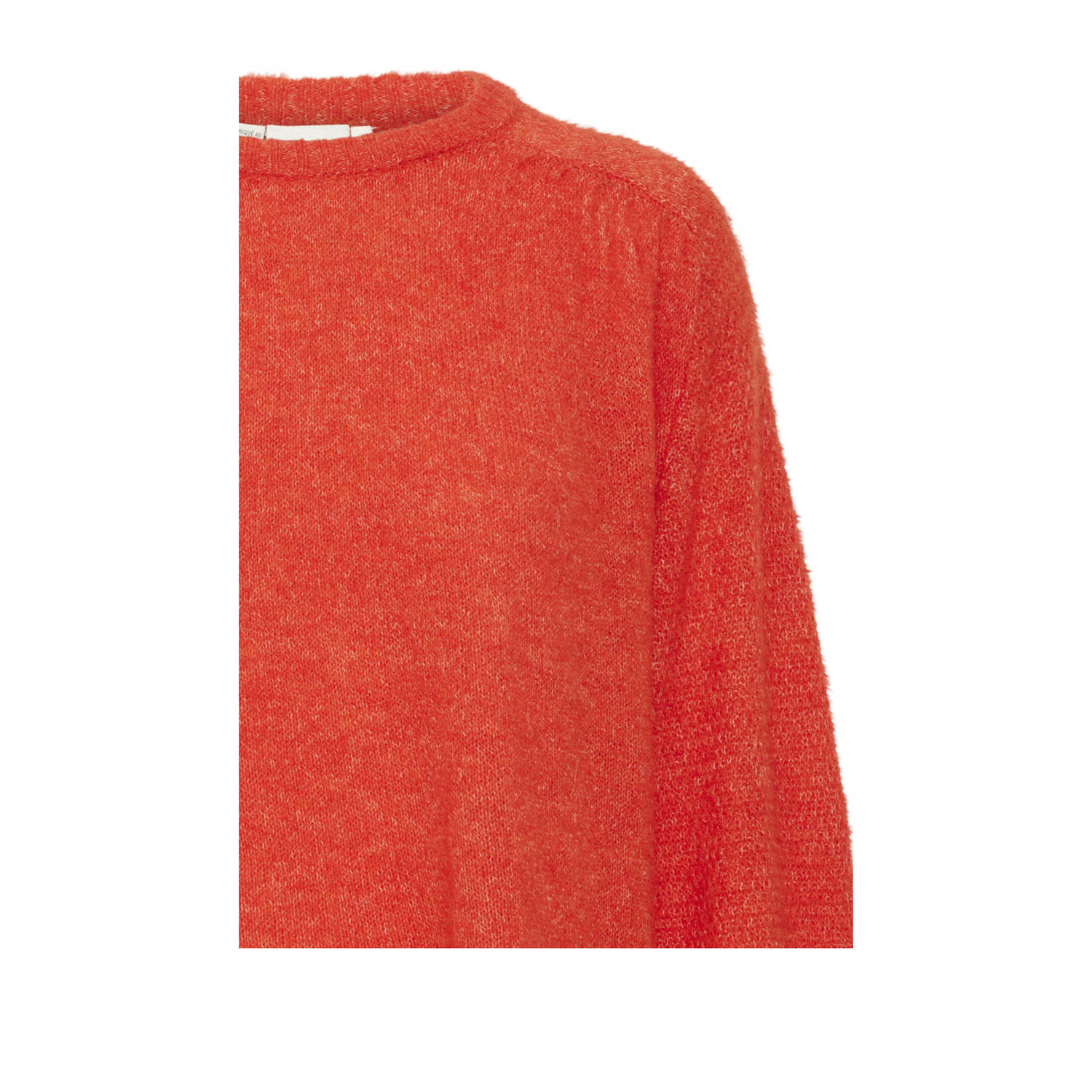 ICHI gebreide trui oranje
