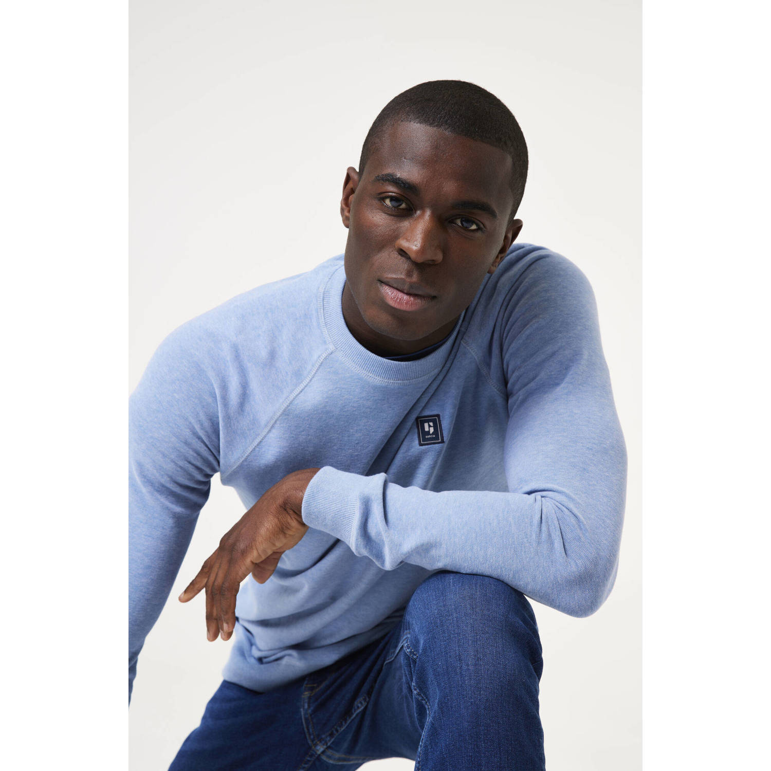 Garcia sweater blauw