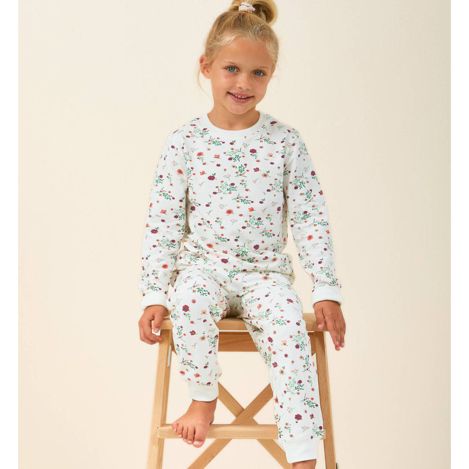 Little Label pyjama met bloemen print