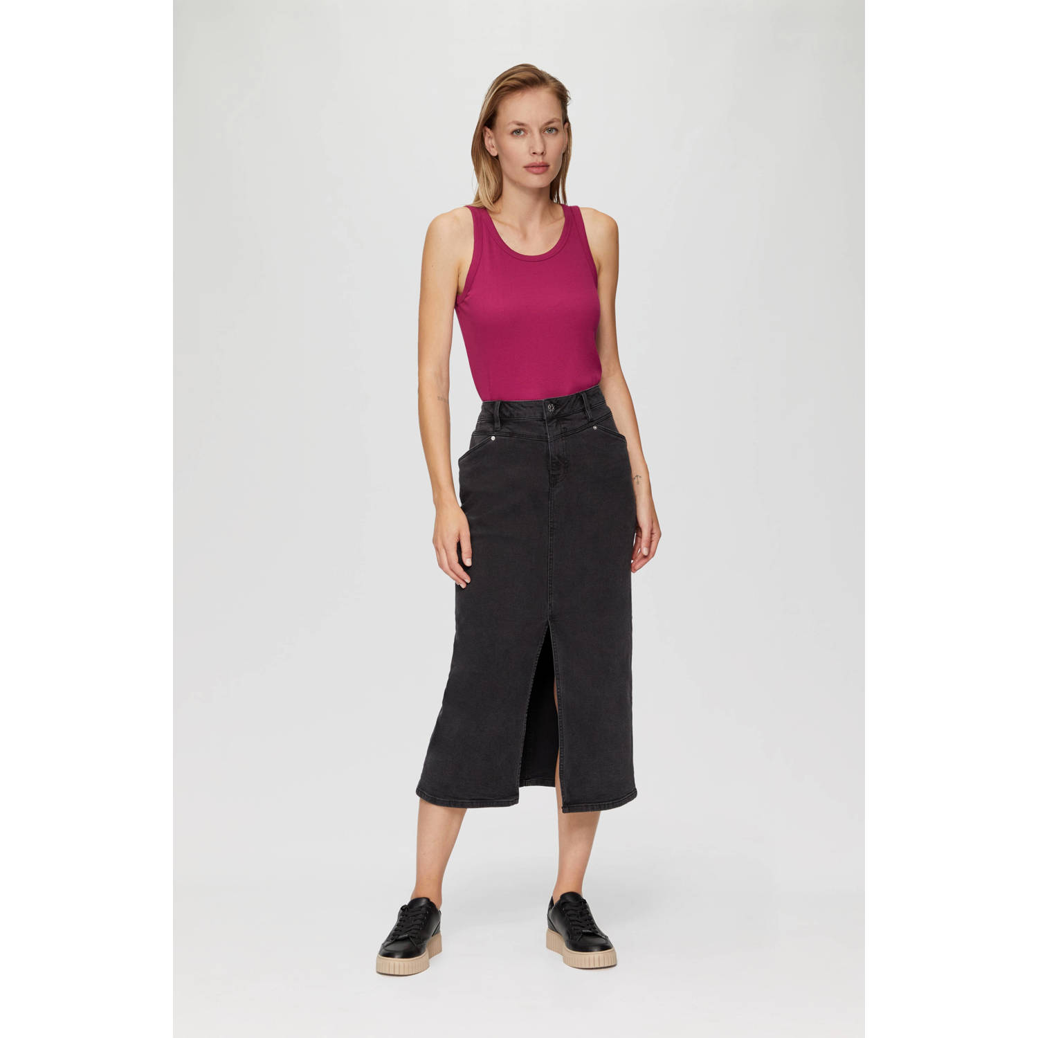 S.Oliver spijkerrok black denim