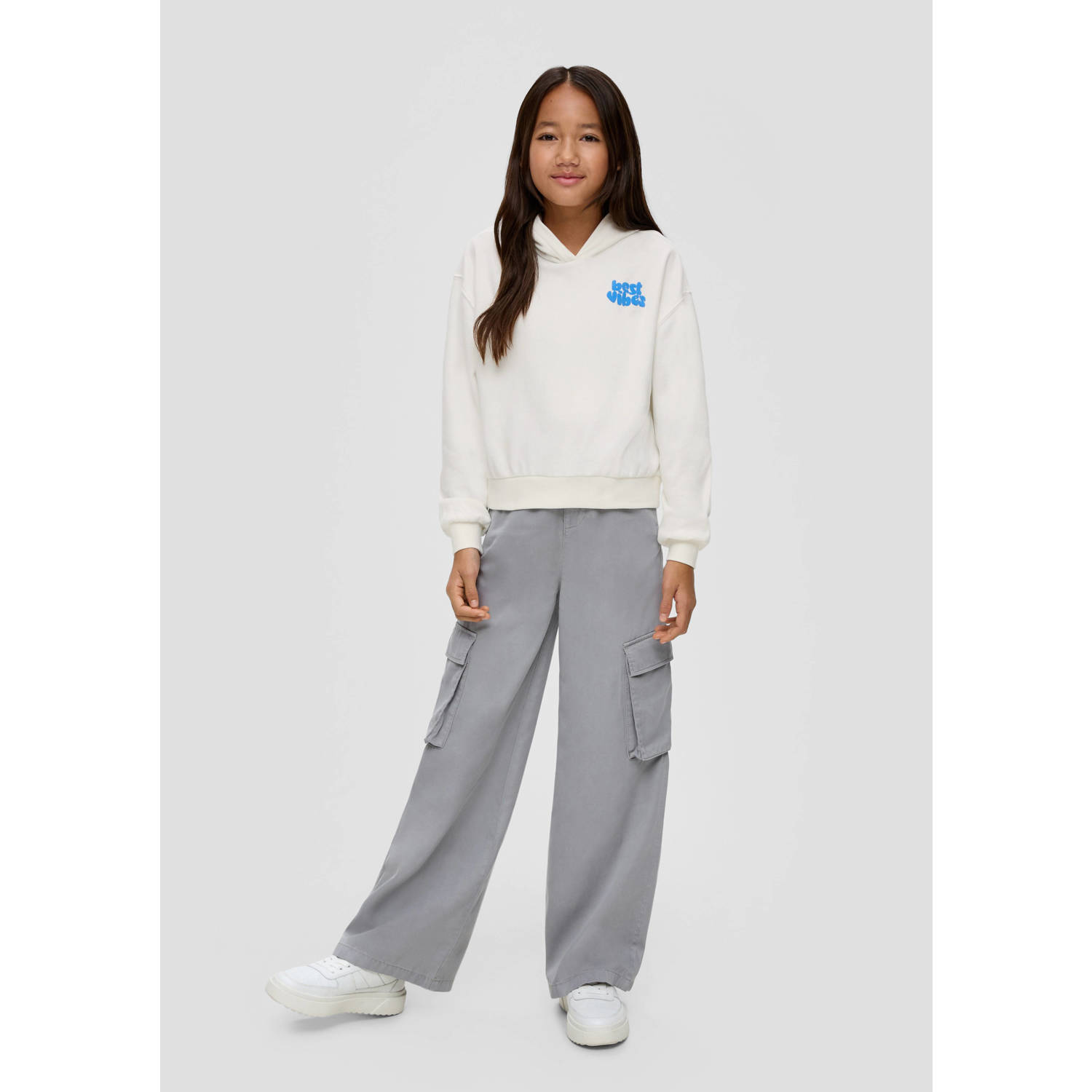 s.Oliver hoodie wit