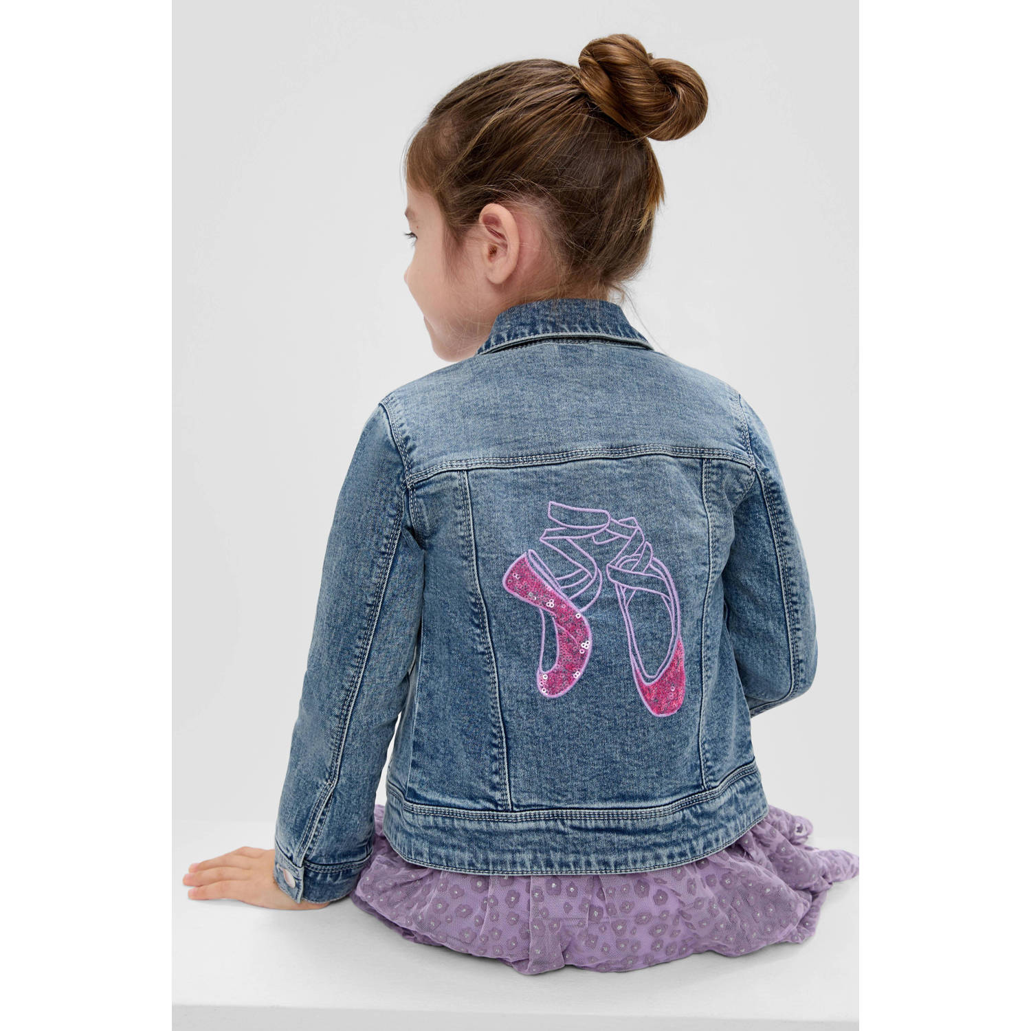 s.Oliver spijkerjas medium blue denim