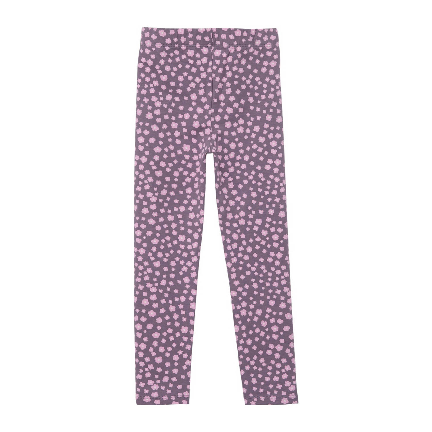 s.Oliver gebloemde legging lila
